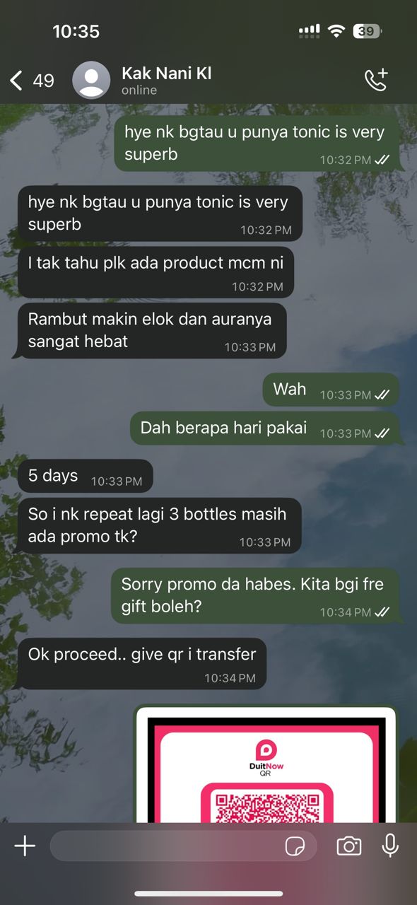 Testimoni Pelanggan