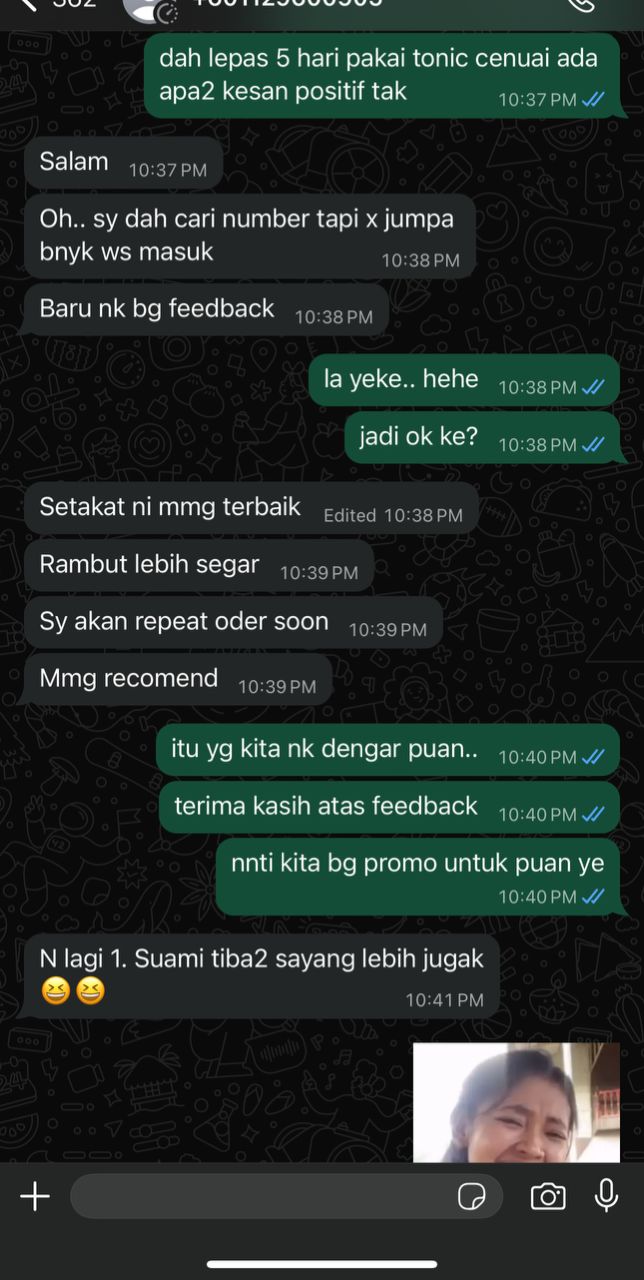 Testimoni Pelanggan